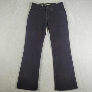 Levi's Middy Ankle Bootcut Corduroy Pants Women's 27x29 Brown Premium Casual NWT